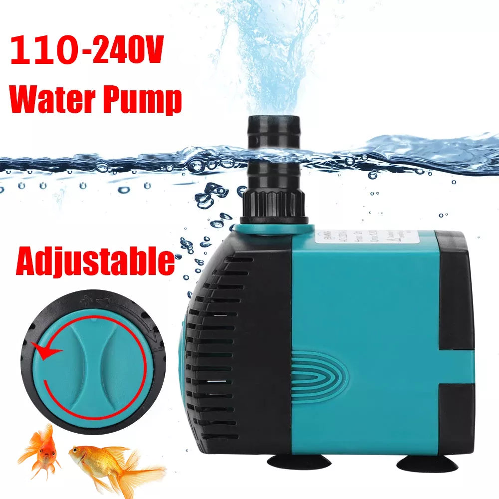 Ultra-Quiet Submersible Water Fountain Pump - Pet House Palace