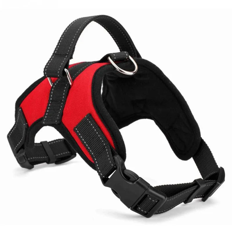 Big Heavy Duty Dog Pet Harness Collar Adjustable - Pet House Palace