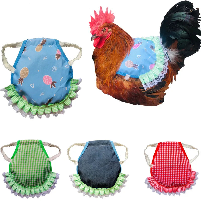 NEW Hen Apron Elastic Chicken Saddle Feather Protector - Pet House Palace