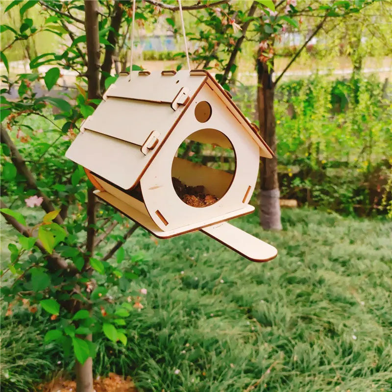 Hanging Bird Food Feeder Cage