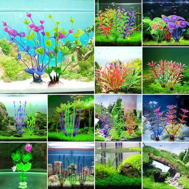 1pc 5-12CM Grass Aquarium Decoration Water Weeds - Pet House Palace