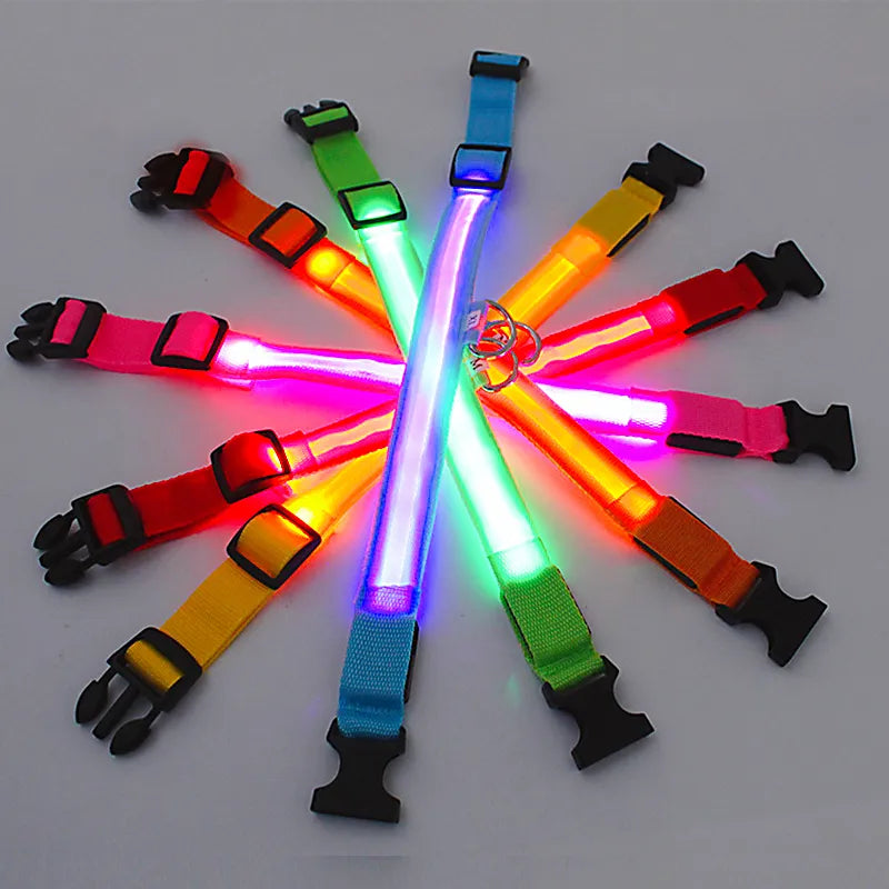 LED Glowing Dog Collar Adjustable - Pet House Palace