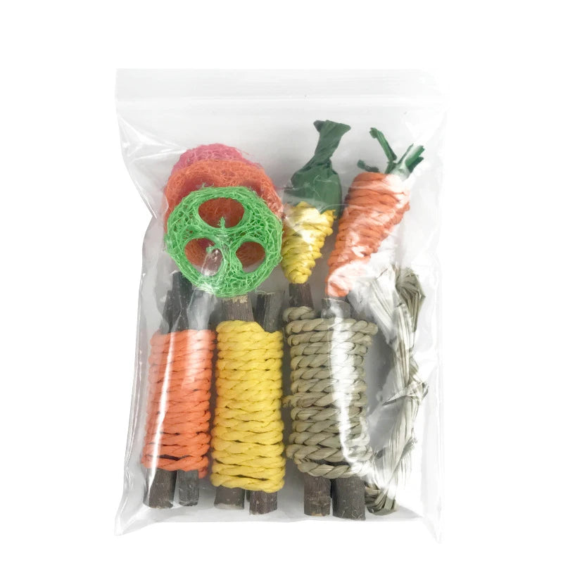 Small Animal Chew Toys Bundle - Pet House Palace