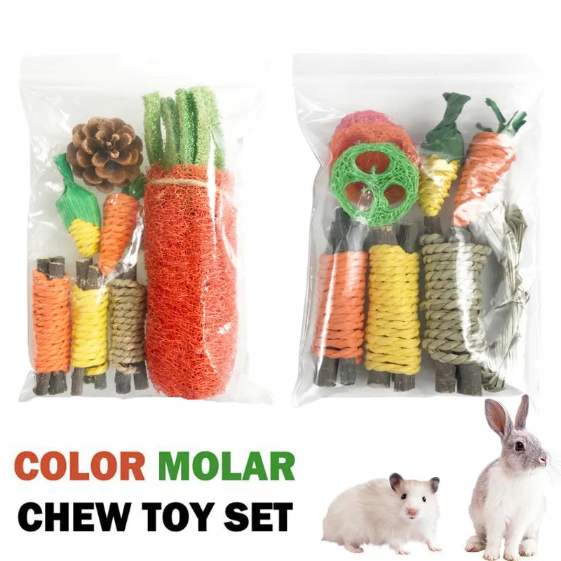 Small Animal Chew Toys Bundle - Pet House Palace