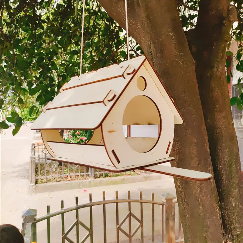 Hanging Bird Food Feeder Cage