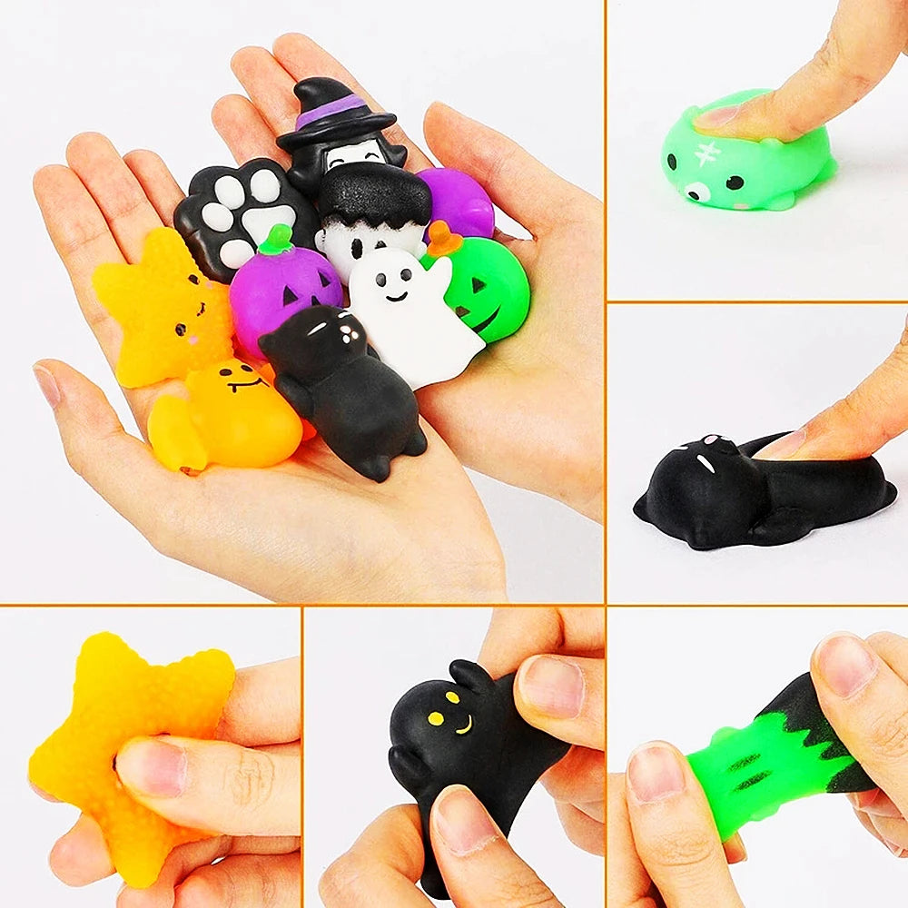 20/30/50PC Cute Cartoon Animal Stress Relief Toys For  Kids Party Supplies - Pet House Palace