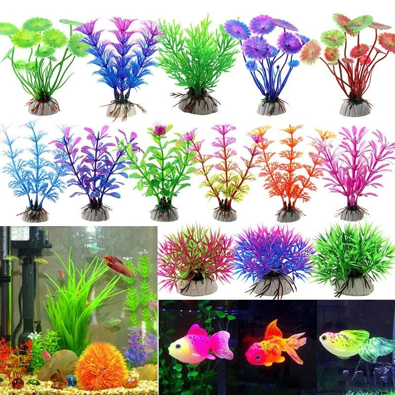 1pc 5-12CM Grass Aquarium Decoration Water Weeds - Pet House Palace