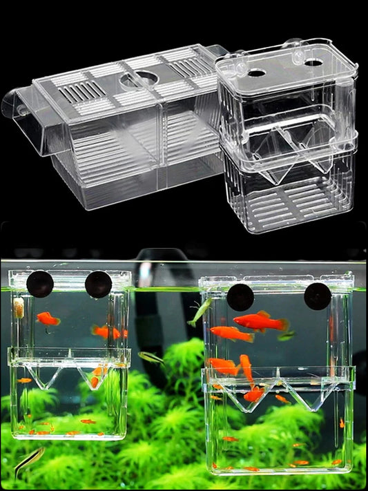 Betta Fish Aquarium Breeder Fish Tank Hatching Incubator Fish House - Pet House Palace