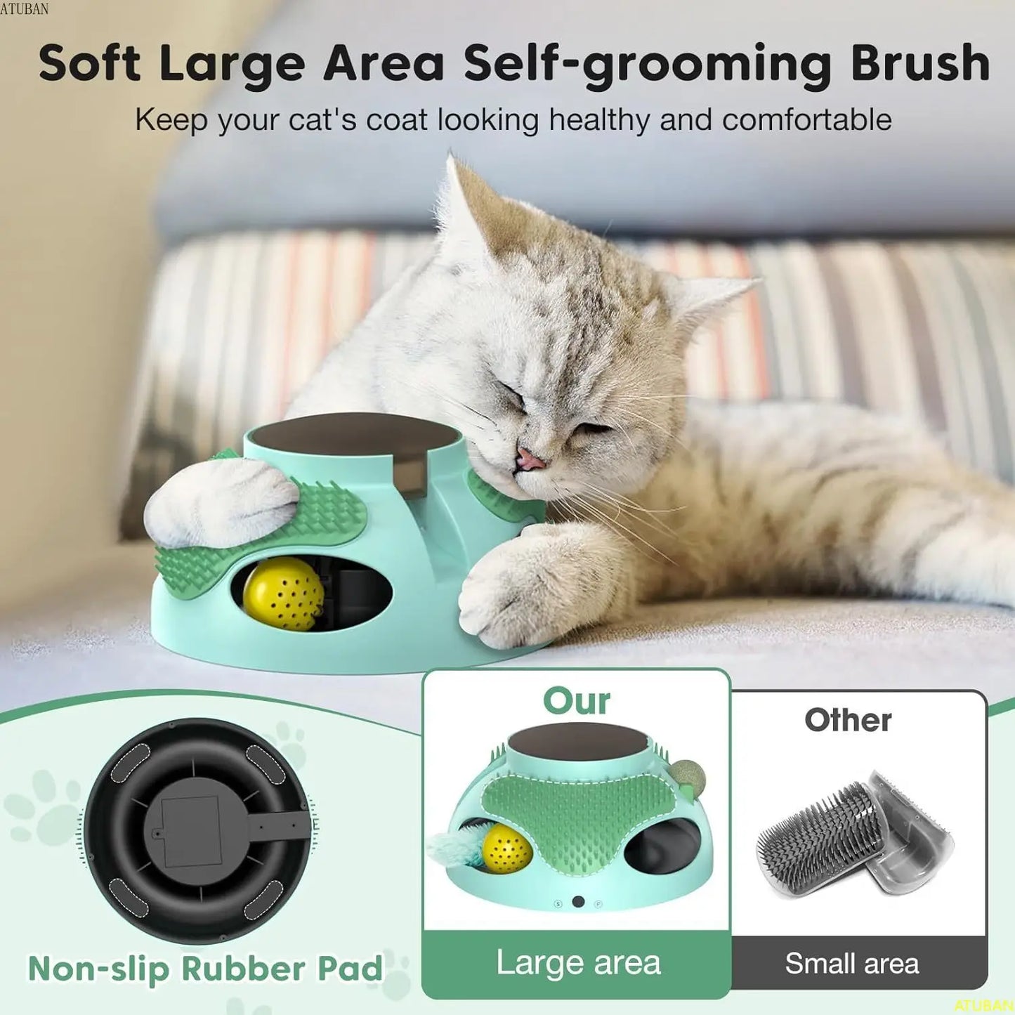 5 in 1 Automatic Interactive Kitten Toy, - Pet House Palace