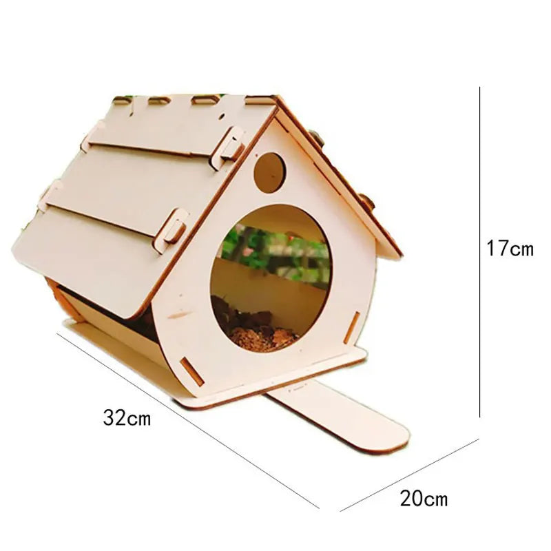 Hanging Bird Food Feeder Cage