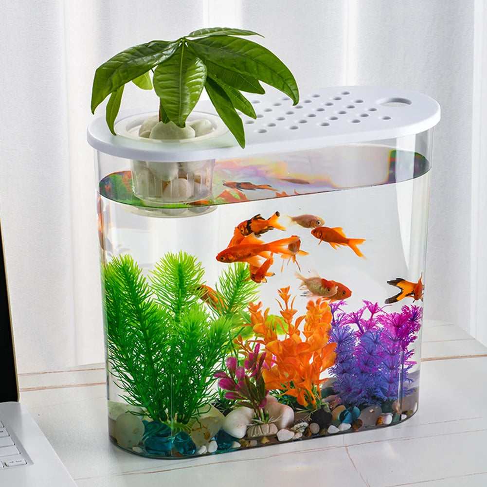 Fish Tank Stand Goldfish Aquarium - Pet House Palace