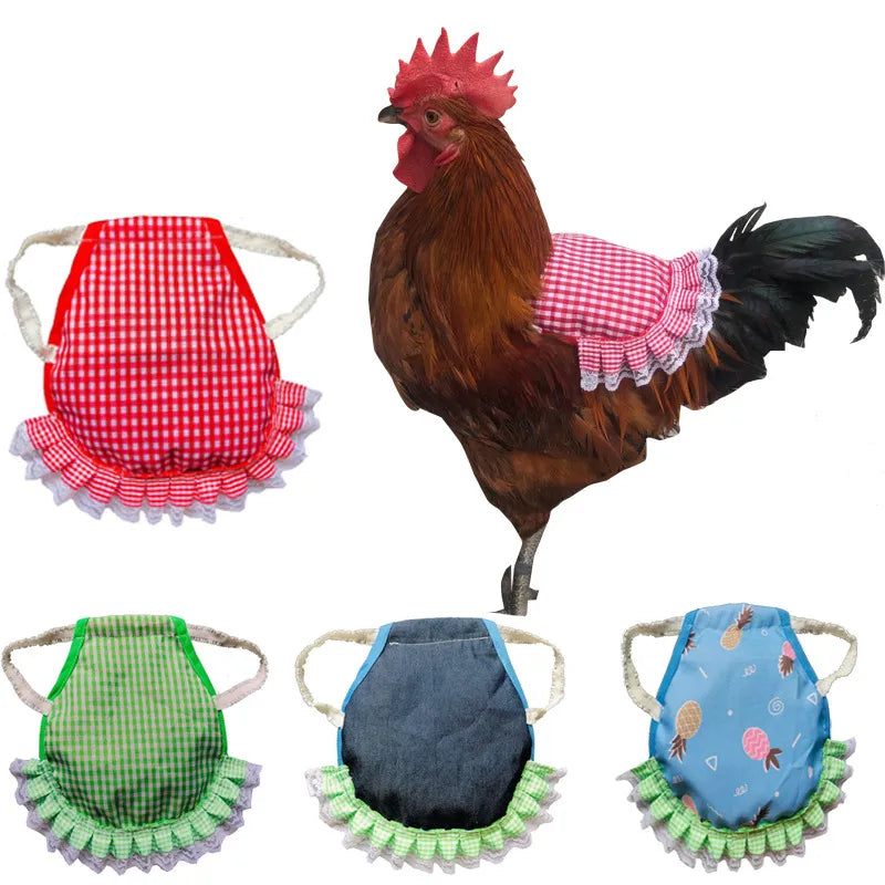 NEW Hen Apron Elastic Chicken Saddle Feather Protector - Pet House Palace