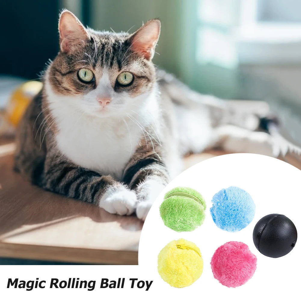 Magic Roller Ball Activation Automatic Ball Dog Cat Interactive - Pet House Palace