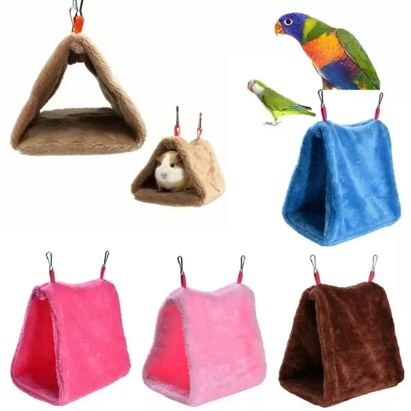 Pet Bird Parrot Cages Warm  Tent Bed - Pet House Palace