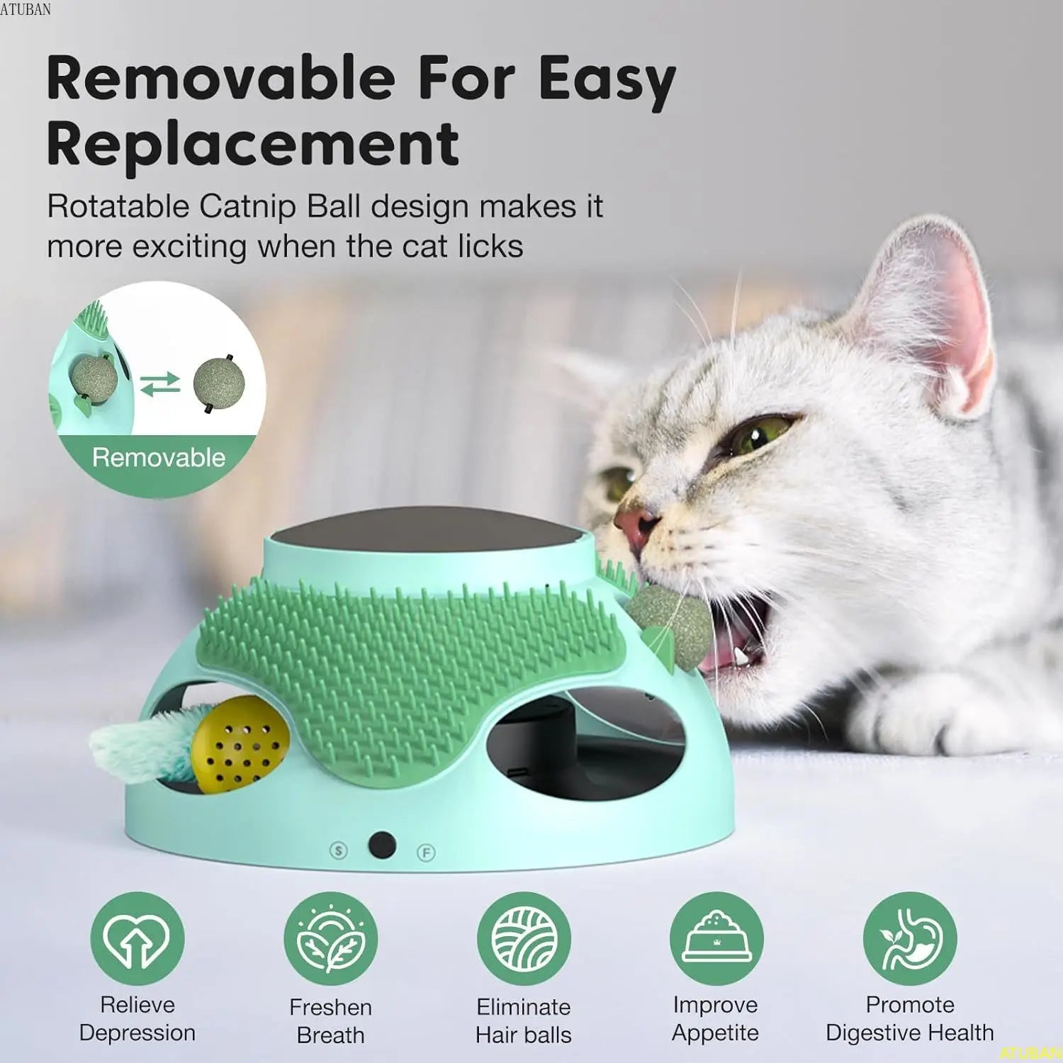 5 in 1 Automatic Interactive Kitten Toy, - Pet House Palace