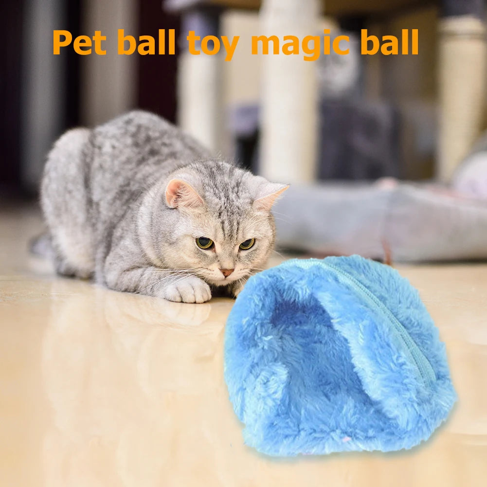 Magic Roller Ball Activation Automatic Ball Dog Cat Interactive - Pet House Palace