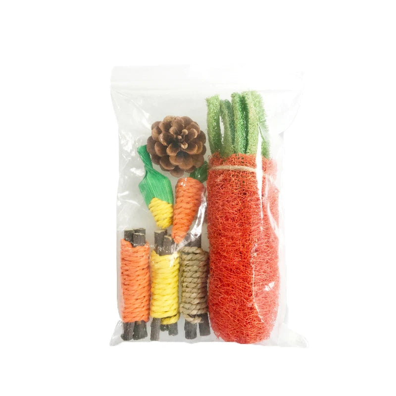 Small Animal Chew Toys Bundle - Pet House Palace