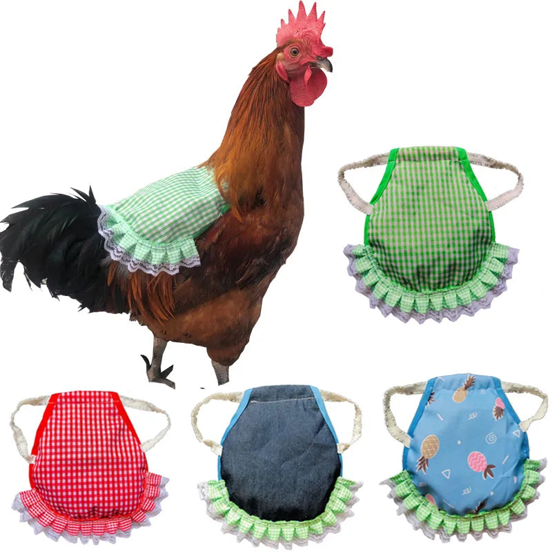 NEW Hen Apron Elastic Chicken Saddle Feather Protector - Pet House Palace