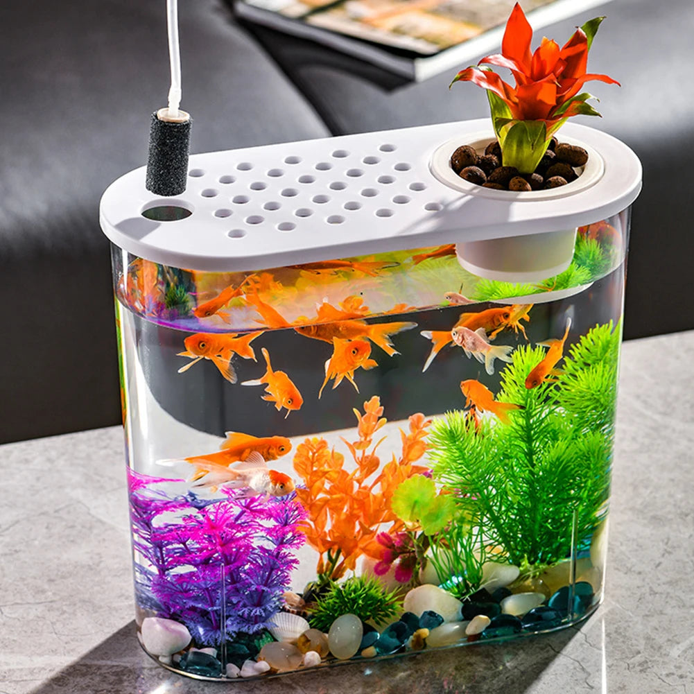 Fish Tank Stand Goldfish Aquarium - Pet House Palace