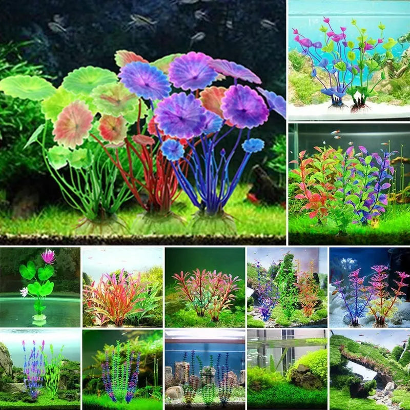 1pc 5-12CM Grass Aquarium Decoration Water Weeds - Pet House Palace